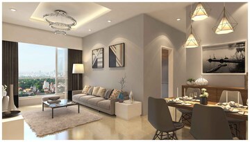 Living Room in 2 BHK Apartment at Wadhwa Pristine, Matunga West – for Sale