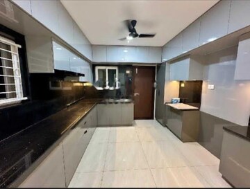 Kitchen in 3 BHK Apartment at Lansum Eden Gardens, Kondapur – for Rent