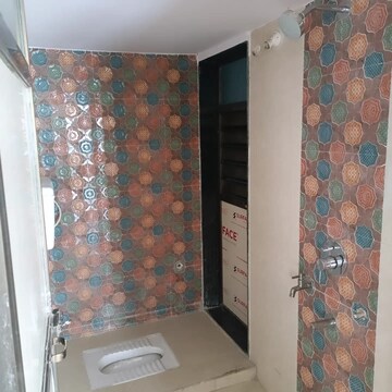 Bathroom in 1 BHK Apartment at Rameshwar Park, Diva – for Rent