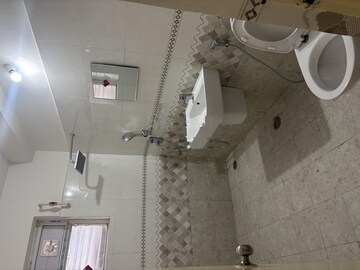 Bathroom in 3 BHK Apartment at Asian Sun City, Kothaguda – for Rent