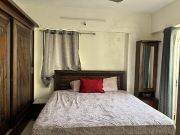 Bedroom in 2 BHK Apartment at Rohan Silver Gracia, Ravet – for Rent