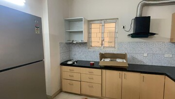 Kitchen in 3 BHK Apartment at Ramky Towers, Gachibowli – for Rent