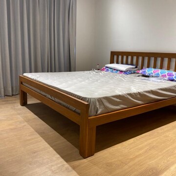 Bedroom in 3 BHK Apartment at Emaar Palm Gardens, Sector 83 – for Sale
