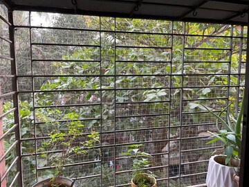 Balcony in 1.5 BHK Apartment at Adarsh Nagar CHS Worli, Worli – for Rent