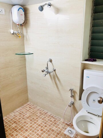 Bathroom in 1 BHK Apartment at Chembur Gaothan, Chembur – for Rent