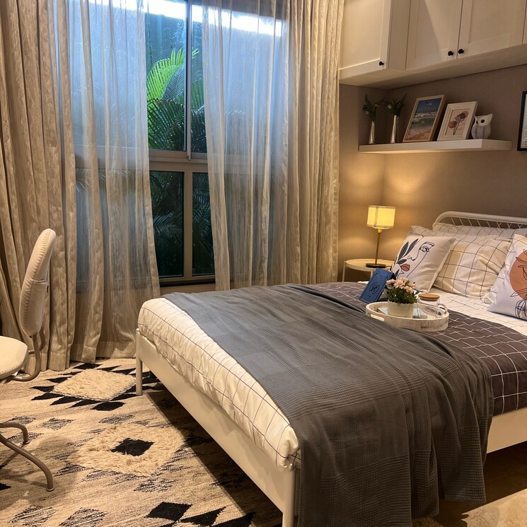 Bedroom, hiranandani-woodspring 2 Bedroom 620 Sq.Ft. Apartment In Kon Thane 8184534