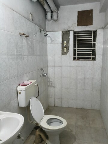 Bathroom in 3 BHK Apartment at Garia – for Rent