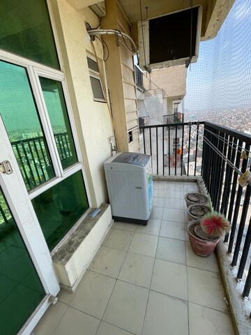 Balcony in 4 BHK Apartment at Sunworld Vanalika, Sector 107 – for Rent