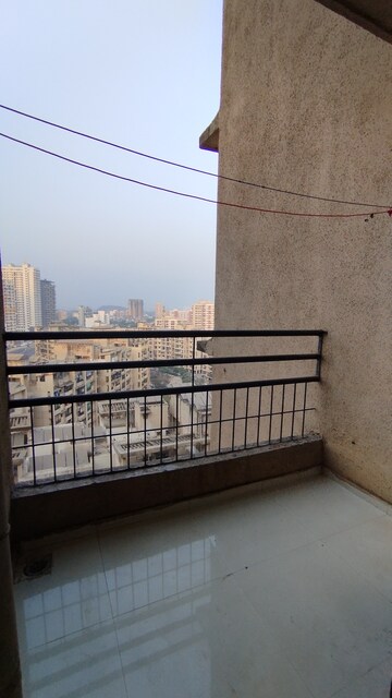 Balcony in 1 BHK Apartment at Raunak City Sector 2 B7, Kalyan West – for Sale