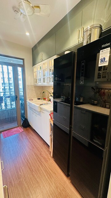 Kitchen in 2 BHK Apartment at Kalpataru Paramount, Kapur Bawdi – for Rent