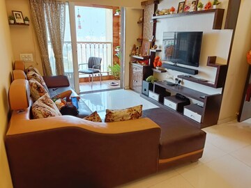 Living Room in 1 BHK Apartment at Rutu City, Kasarvadavali – for Sale