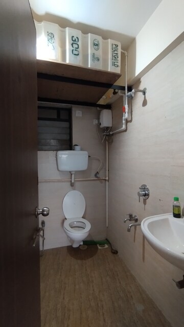 Bathroom in 2 BHK Apartment at Raunak City Sector 4, Kalyan West – for Sale