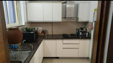 Kitchen in 2 BHK Apartment at Sunshine Court Apartment, Kalyani Nagar – for Rent