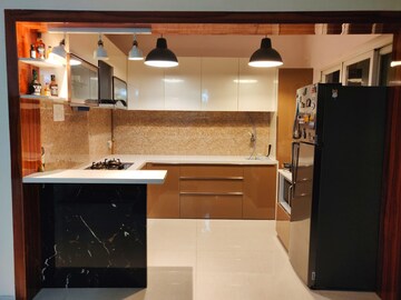Kitchen in 3 BHK Apartment at Acropolis Purple Nine Hills, Kondhwa – for Rent