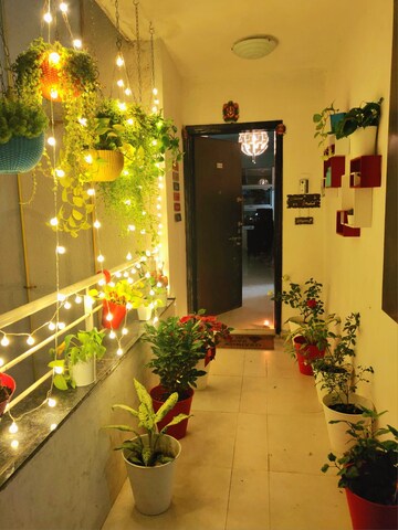 Living Room in 3 BHK Apartment at Acropolis Purple Nine Hills, Kondhwa – for Rent