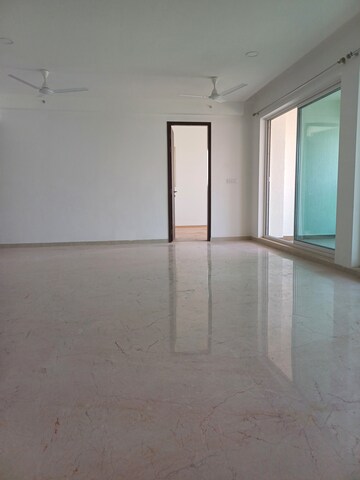 Living Room in 1 BHK Apartment at Aurum Q Residences, Ghansoli – for Rent