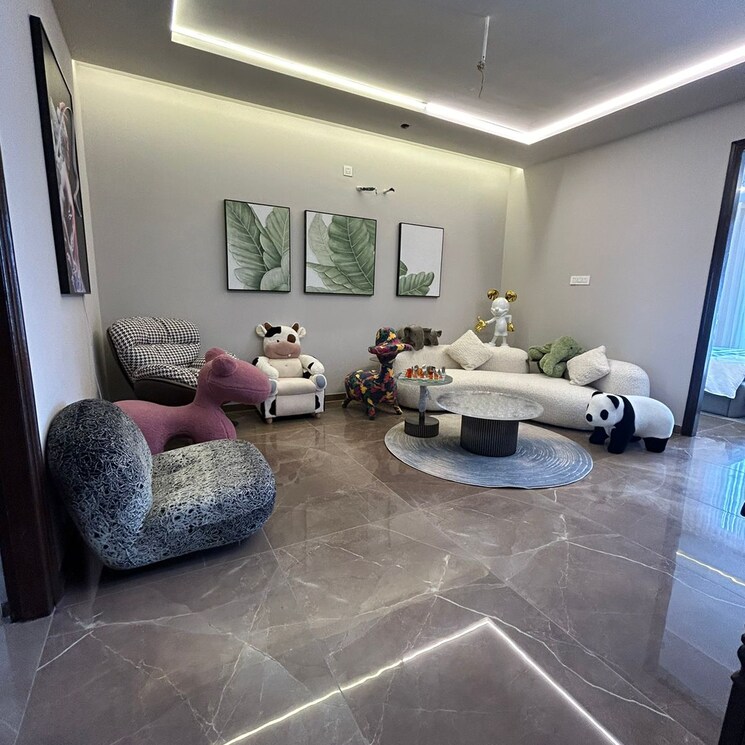 Living Room, international airport road 4 Bedroom 2700 Sq.Ft. Villa In International Airport Road Zirakpur 8184920