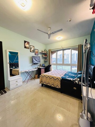 Bedroom in 3 BHK Apartment at K Raheja Reserve, Mohammadwadi – for Rent