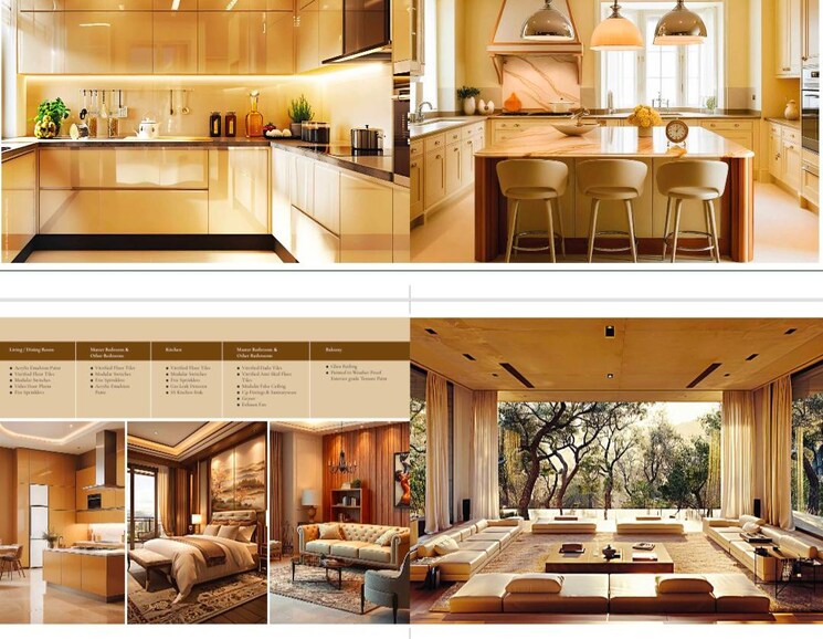 Kitchen, adani-airica 3.5 Bedroom 1200 Sq.Ft. Builder Floor In Kanjurmarg West Mumbai 8184994