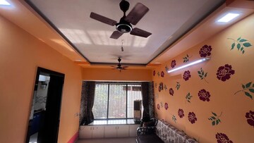Living Room in 1 RK Apartment at West View CHS Kandivali, Kandivali West – for Sale