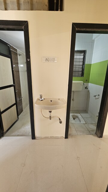 Bathroom in 1 BHK Apartment at Kailash Tower Nalasopara, Nalasopara East – for Sale