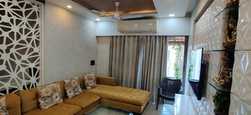 Living Room in 2 BHK Apartment at Makarba – for Rent