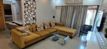 Living Room in 2 BHK Apartment at Makarba – for Rent