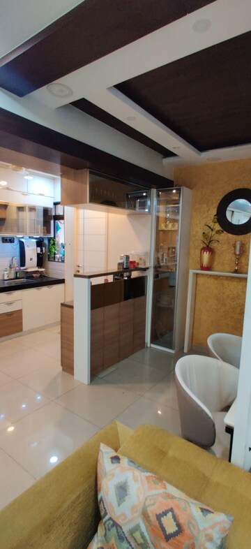 Living Room in 2 BHK Apartment at Makarba – for Rent