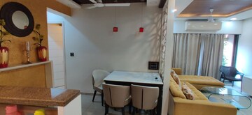 Living Room in 2 BHK Apartment at Makarba – for Rent