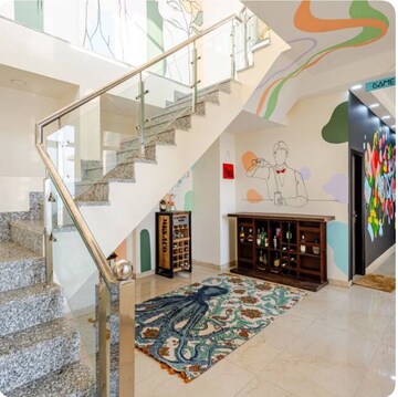 Staircase in 5 BHK Penthouse at The Legend One, Sector 57 – for Rent