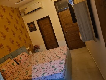 Bedroom in 2 BHK Builder Floor at Dhakoli Village – for Rent