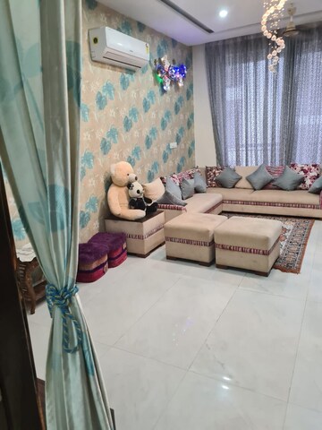 Bedroom in 2 BHK Builder Floor at Dhakoli Village – for Rent