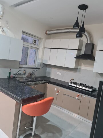 Kitchen in 3 BHK Builder Floor at Dhakoli Village – for Rent