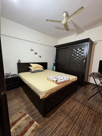 Bedroom in 2 BHK Apartment at Gini Bellissimo, Dhanori – for Rent
