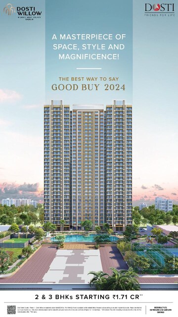 2 BHK Apartment – Exterior View View at Mutha Sai Nirvana, Shahad - for Sale