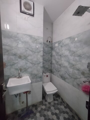 Bathroom in 2 BHK Builder Floor at Dwarka Mor – for Rent