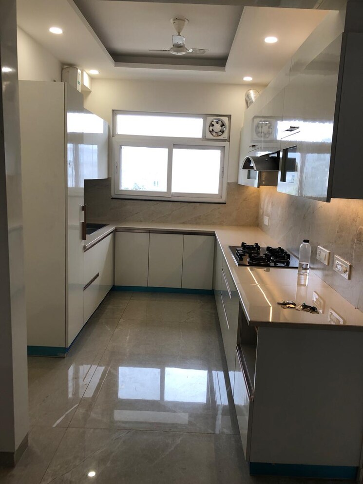 Kitchen, aradhya-homes 4 Bedroom 3300 Sq.Ft. Builder Floor In Sector 67a Gurgaon 8185300