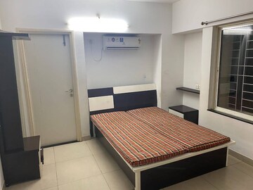 Bedroom in 3 BHK Apartment at Paranjape Vasant Vihar 3, Baner – for Rent