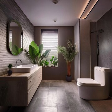 Bathroom in 1 BHK Apartment at Baruipur – for Sale