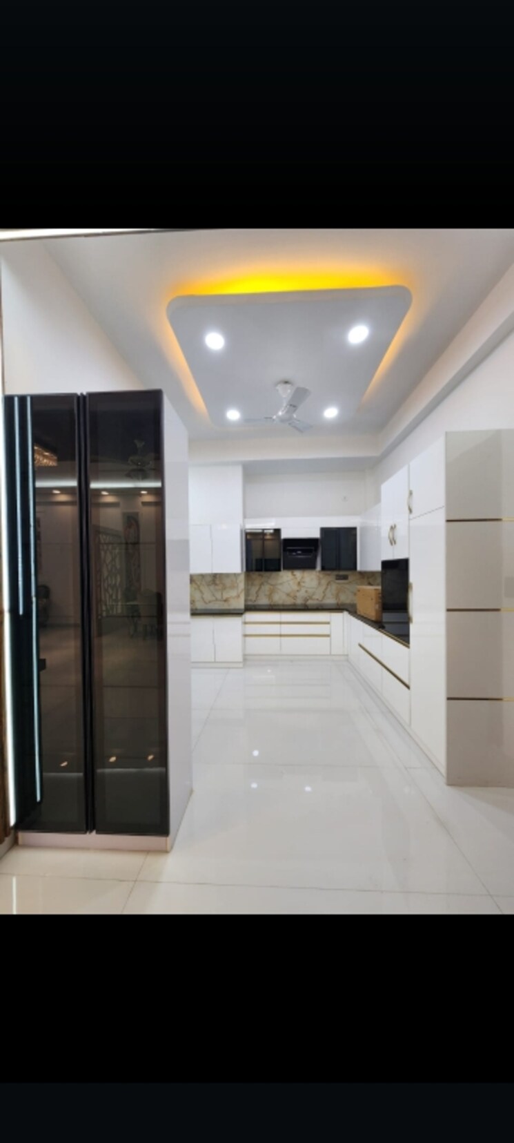 Kitchen, maya-homes 4 Bedroom 2500 Sq.Ft. Builder Floor In Indrapuram Ghaziabad 8185317