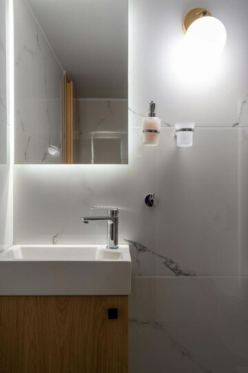 Bathroom in 2 BHK Apartment at Eden Willow Estate, Malancha Bazar – for Sale