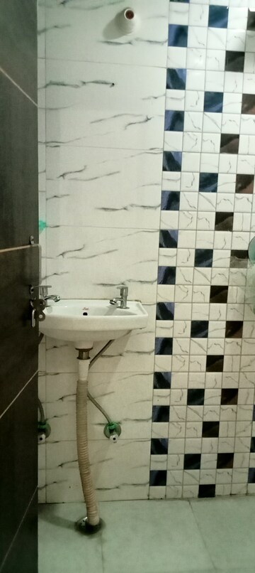 Bathroom in 2 BHK Builder Floor at Panchsheel Vihar – for Rent
