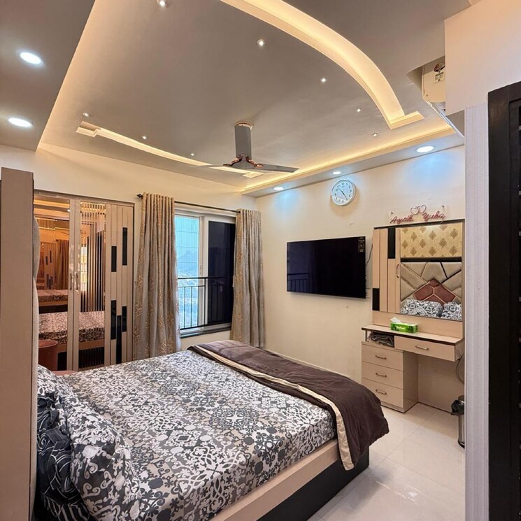 Bedroom, rustomjee-azziano-wing-i 2 Bedroom 750 Sq.Ft. Apartment In Vrindavan Society Thane 8185404