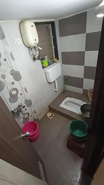 Bathroom in 2 BHK Apartment at Poonam Alpha, Virar West – for Rent