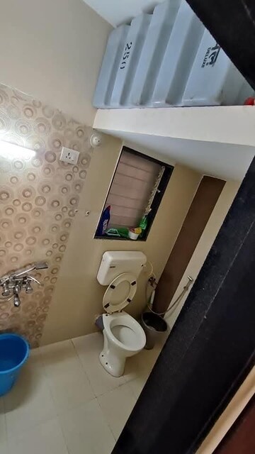 Bathroom in 2 BHK Apartment at Poonam Alpha, Virar West – for Rent