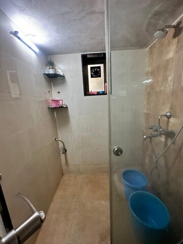 Bathroom in 2 BHK Apartment at Woodland Avenue, Kothrud – for Rent