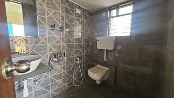 Bathroom in 3 BHK Apartment at Poonam Vista, Virar West – for Rent