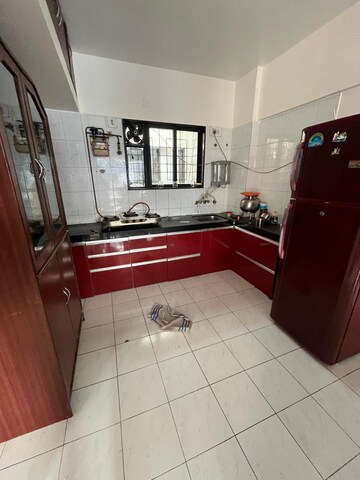 Kitchen in 2 BHK Apartment at Rahul Towers, Kothrud – for Rent