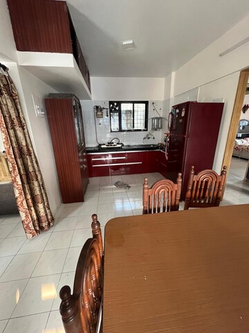 Living Room in 2 BHK Apartment at Rahul Towers, Kothrud – for Rent