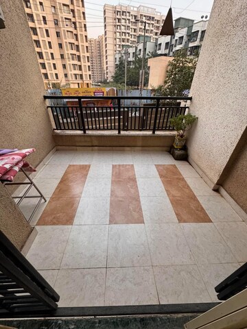 Balcony in 2 BHK Apartment at Mohan Willows, Badlapur East – for Rent